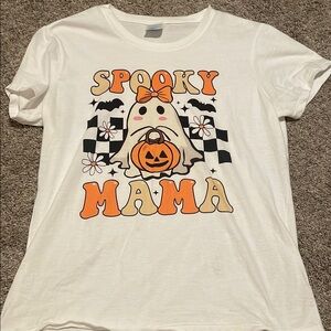 Amazon White Halloween Graphic Tee